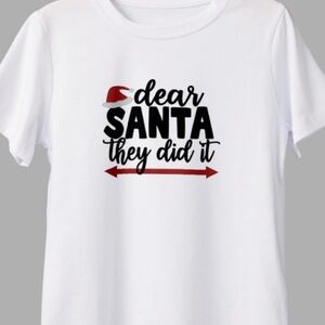 Santa wine Christmas Graphic Tee | Holiday T-Shirt | Sizes S–3X